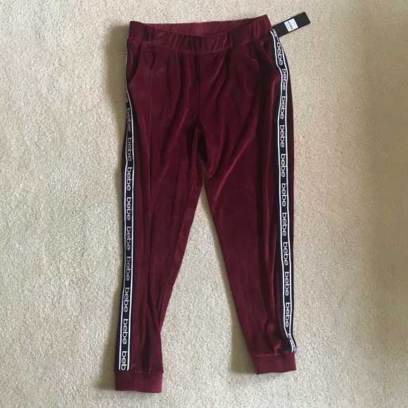SOLD - Bebe Velour Jogger - NWT - Large - Picture 16 of 16
